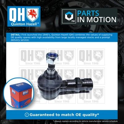 Extremo de varilla de amarre/pista se adapta a MORRIS MARINA Mk2, Mk3 1.3 exterior 71 a 80 junta QH nuevo Foto 1 de 4