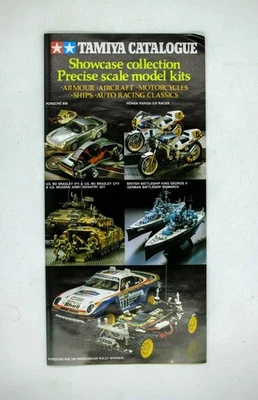 Vintage 1987 Tamiya Model Kits Catalog Brochure - Image 1 of 2