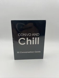 Convo And Chill Conversation Starter Cards New In Sealed Box, 50 Cards - Picture 1 of 3