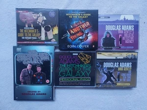 Anhalter Führer durch die Galaxis Dirk Sanft Douglas Adams Hörbuch KONVOLUT DVD - Bild 1 von 2