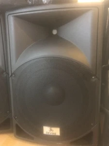 Pairs Devine 15" inch passive speakers connections speakon 2 ways - Picture 1 of 2