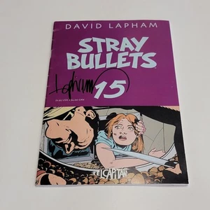 STRAY BULLETS #15 Signe By David Lapham - 1st print - El Capitan Comics 1998 - Picture 1 of 3