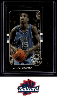 Press Pass Double Threat 1998 #RT-4 Vince Carter Retros Foto 1 de 2