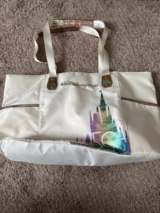 DISNEY PARKS 50TH ANNIVERSARY WALT DISNEY WORLD TOTE BAG 12 X 18 - Picture 1 of 14