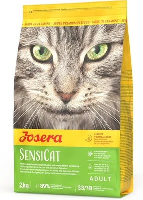 JOSERA SensiCat, Adult | Premium Trockenfutter für ausgewachsene Katzen - 2 kg - Bild 1 von 4