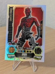 Tarjeta Star Wars Force Attax Serie 3 Darth Maul (Nº 232) - Imagen 1 de 2