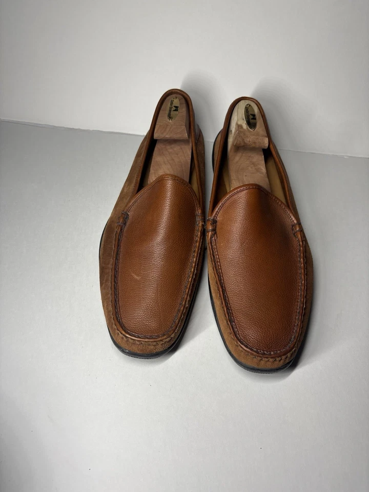 Mocasines de conducción Allen Edmonds Conway 14 3E (anchos) marrón para hombre Foto 1 de 4