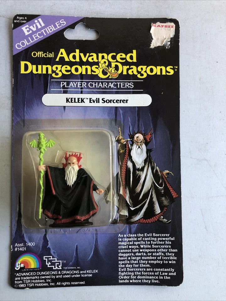 1983 LJN Official Advanced Dungeons & Dragons Skylla Player Characters Figure