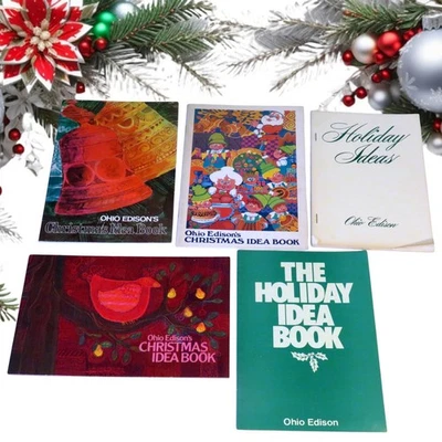 1960s-70s Ohio Edison Christmas Idea Booklets Cookbook & Crafts - Image 1 of 4