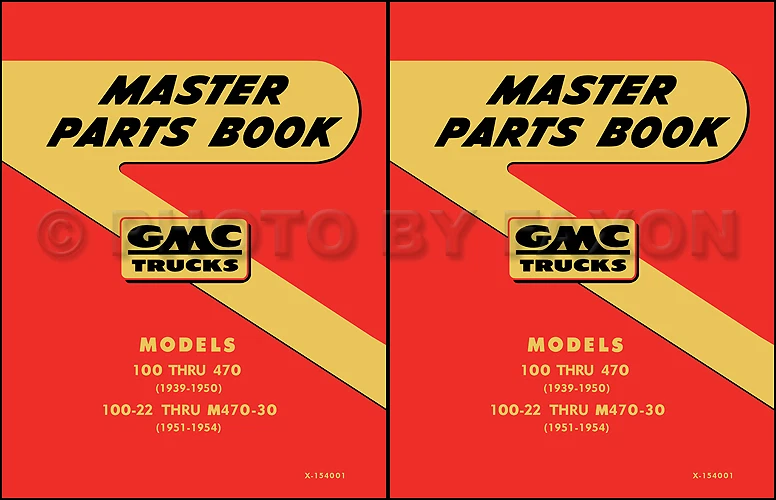 Catalogo Parti GMC 1942 1946 1947 1948 1949 1950 Per Pickup E Camion - Immagine 1 di 1