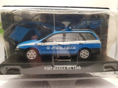 Fiat Marea Weekend Polizia 1999 Edicola 1/43 Con Scatola - Immagine 1 di 2