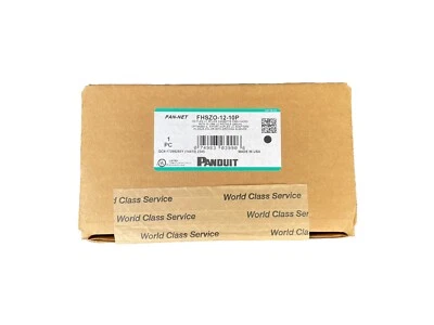 Panduit FHSZO-12-10P Hd Flex Lc Splice Cassette Preloaded W/ 12 Om4 Lc Pigtails - Image 1 of 2