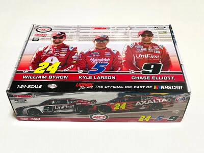 Hendrick Motorsports Martinsville 1-2-3 Bandera a Cuadros 1:24 Elite Diecast 3 Coches Foto 1 de 3