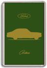 Fridge Magnet - Ford (Various) Large , Capri, Gt40, Cortina, Fiesta Silhouette