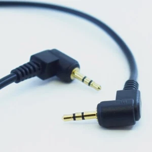 1pc Right Angle 30cm 2.5mm Stere Male To 2.5mm Male Aux Audio Adapter Cable - Picture 1 of 5