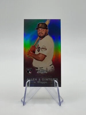 2022 Topps Allen & Ginter Chrome HELIOT RAMOS (RC) Mini Rookie Design Variation - Image 1 of 2