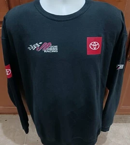 Joe Gibbs Racing Toyota Large Team Issued Sweatshirt Shirt Busch Truex Hamlin - Picture 1 of 10