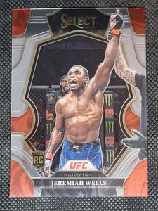 2023 Select UFC Premier Level #134 Jeremiah Wells RC