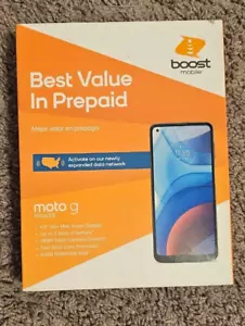 Motorola Moto G Power XT2117 64GB Gray (Boost Mobile) - NEW - FAST SHIPPING! - Zdjęcie 1 z 2