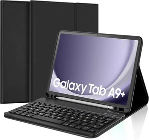 JADEMALL Funda Con Teclado Para Galaxy Tab A9+ 2023-11 Pulgadas SM-X210, SM-X215 - Afbeelding 1 van 12