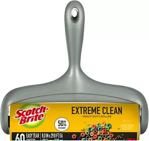 Scotch-Brite Pet Hair Pickup Extra Adesivo Grande Superficie Lint Roller TotL 60 Shee - Foto 1 di 6