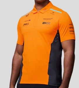 Castore Men's McLaren F1 2023 Team Replica Polo Shirt WR4 Orange 4XL - Picture 1 of 3