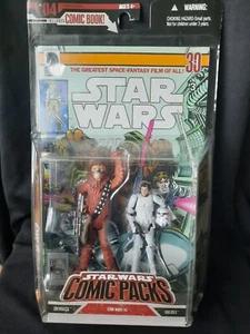 3.75" Star Wars 30th Anniversary Comic Pack Chewbacca + Han Solo # 3 - Picture 1 of 7