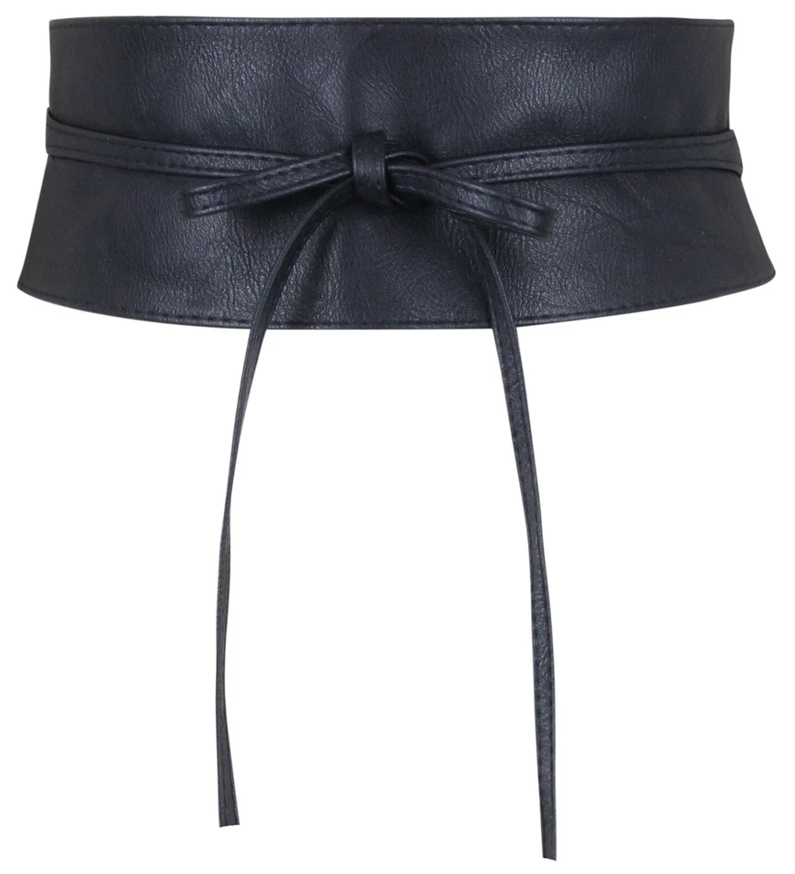 Frentree Taillengürtel, Bindegürtel mit 9cm Breite aus PU-Leder, Figurbetonend - Bild 1 von 1