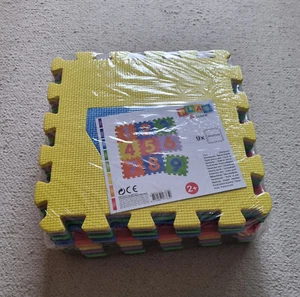 9 Teile Puzzle - Spiel - Matte für Kinder ab 2 J. / Lern Teppich aus Zahlen 1-9 - Bild 1 von 5