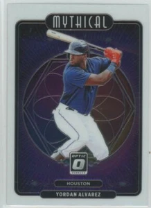 2021 Donruss Optic Mythical Yordan Alvarez Houston Astros #M18 - Picture 1 of 2