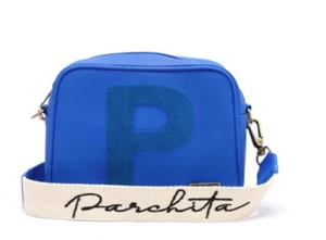Borsa PARCHITA Bandolera Adela blu 100% autentica dalla Colombia - Foto 1 di 6