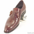 CK1457 Chris Kaadu Men Dress Comfort Shoe Loafer Brown