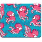 Rectangle Mouse Mat  - Pink Sea Octopuses Octopus Kids  #45108