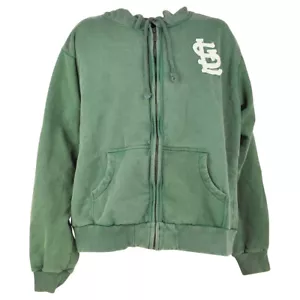 MLB Red Jacket St Louis Cardinals Sweater Zipper Men Adults Vintage Size X-Large - Picture 1 of 3