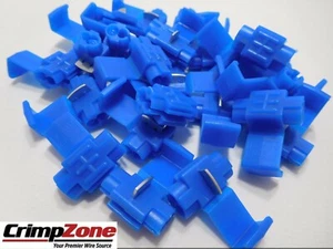 18-14 Instant Tap Connector With Stop For 18-14 AWG Wire - 25 PCS - Made In USA  - Picture 1 of 1