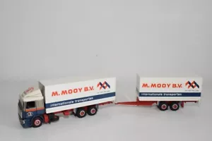 B19 1:50 TEKNO DAF 95 LKW WITH TRAILER M.MOOY B.V. BINDUNG EXC. - Bild 1 von 13