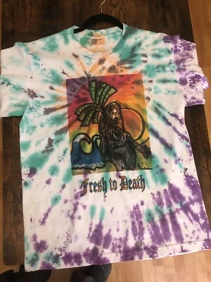 Roupas 3rd Eye Visions - Camiseta Tie dye “Reaper Sunset” 1/1 - Imagem 1 de 4