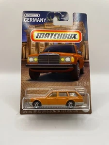 2024 Matchbox Mercedes-Benz W123 Wagon Orange MBX Germany 16/24 Model car - Picture 1 of 2