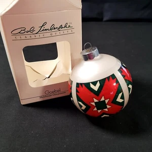 Bob Timberlake Classic Quilts Goebel North America Ornament #871007 from 1995 - Picture 1 of 10