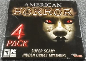 American Horror 4er Pack PC 2013 Wimmelbild Mysteries Legacy Games Teen - Bild 1 von 2