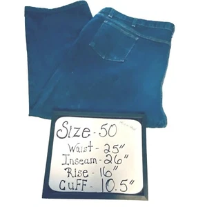 Bulwark Mens Jeans Flame Resistant Size 50 Short Inseam 26 Blue - Picture 1 of 12
