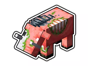 #1381 Zoglin Block World Aufkleber Vinyl Decal gestanzt Auto Laptop - Bild 1 von 1