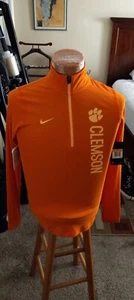 Nike Dri-FIT Clemson Damen Pullover mit Daumenhaltern Größe S  - Bild 1 von 7