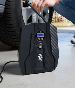 Tragbarer Reifenkompressor Reifenpumpe Reifenfüller Druckluft Luftpumpe AUTO XS - Bild 1 von 2