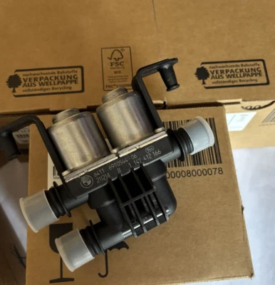 64116910544  for BMW E53 E70 E71 X5 X6 2003-17 Heater Control Water Valve - Image 1 of 4