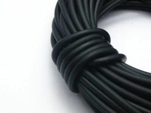 10meters Solid Rubber String Cords 3mm Black Cord Strings Jewelry Making Supplie - Picture 1 of 12