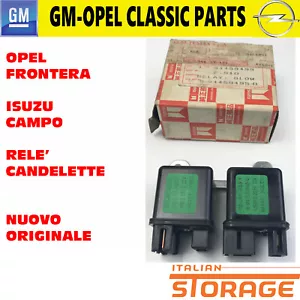 OPEL FRONTERA ISUZU CAMPO RELE' CANDELETTE NUOVO ORIGINALE 94459495 4302214 - Imagen 1 de 1