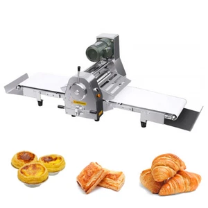 Commercial Pastry Sheeter Machine Countertop Electric Dough Sheeter Bakery Shop - Picture 1 of 18