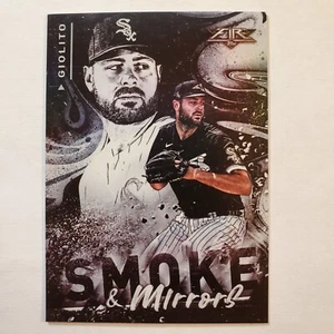 2021 Topps Fire Smoke & Mirrors Lucas Giolito # SM-14 Chicago White Sox Insert - Picture 1 of 1