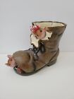 Yankee Candle Votive Holder Night Before Christmas Mice In Boot 